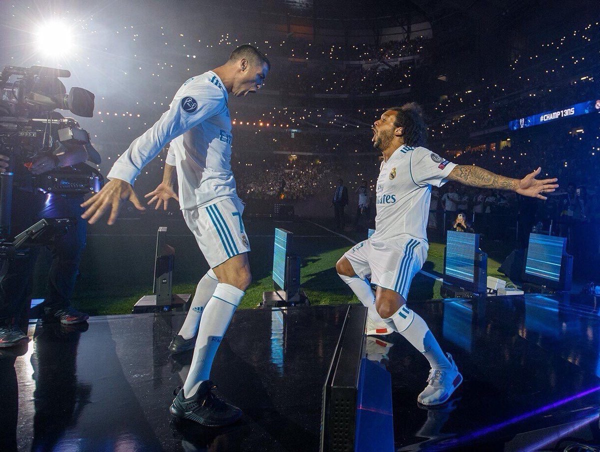 lnfofutebol's tweet photo. A dupla   que deixou muitas saudades no Real Madrid! https://t.co/Gp2CnQnPTY