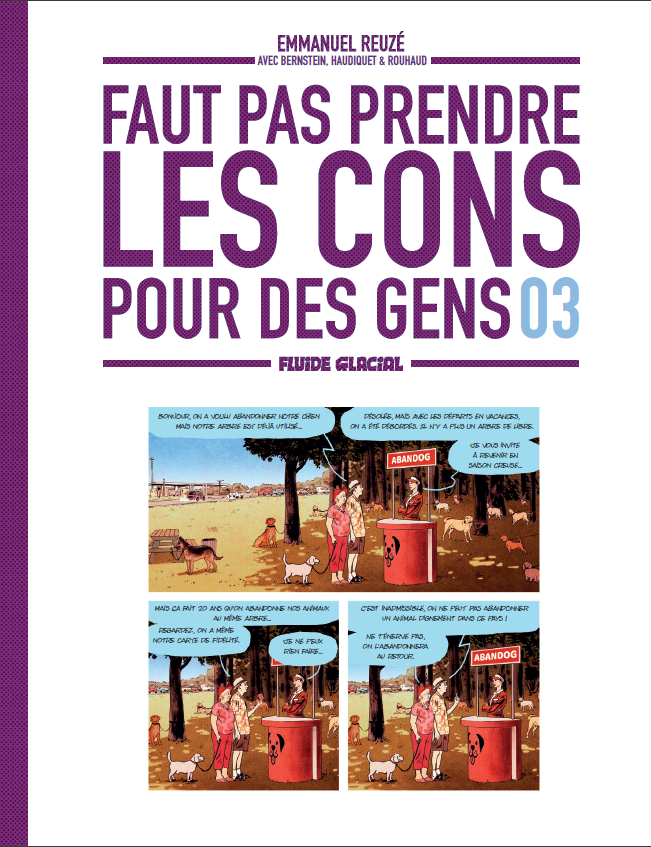 metropolerennes's tweet photo. La saga "Faut pas prendre les cons pour des gens" continue 🤫 Avec la sortie du 3e tome, Emmanuel Reuzé signe une nouvelle BD décalée 💭 (pourquoi pas à glisser sous le sapin ? 🎁)
Rencontre avec le roi de l'absurde sur #IciRennes 👇
https://t.co/b2sbzmyLOM #Rennes https://t.co/OHow7rE4iq