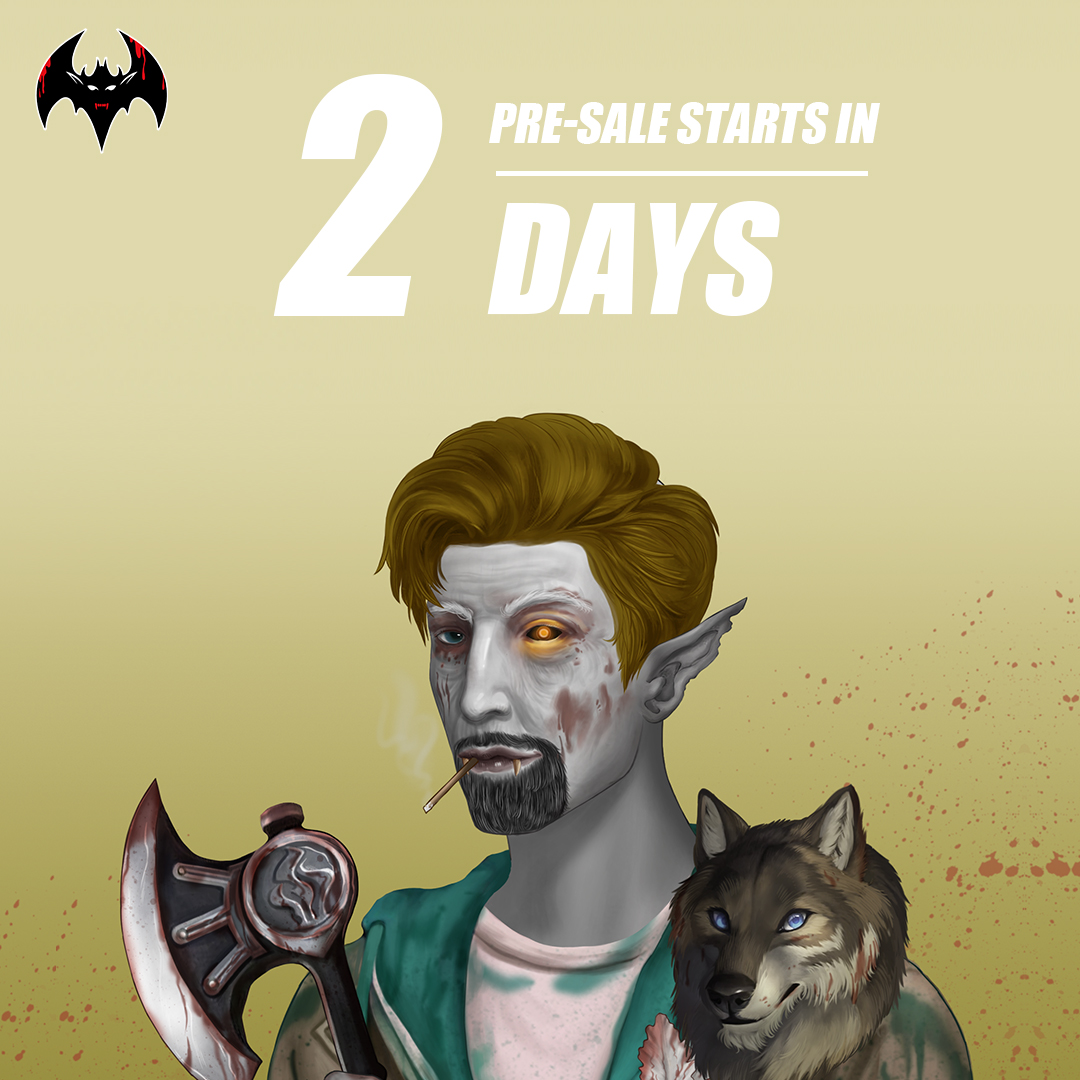 🚀Be a part of our metaverse #NightWorld
🔥Mint your favourite #NFT, 10,894 unique vampire NFTs.
⌛️Pre-sale starts in 2 days and we are super excited about it, R you?
Don't forget to request whitelist👇
docs.google.com/forms/d/1o6gyR…

#NFT #NFTCommunity #NFTGiveaway #NFTs