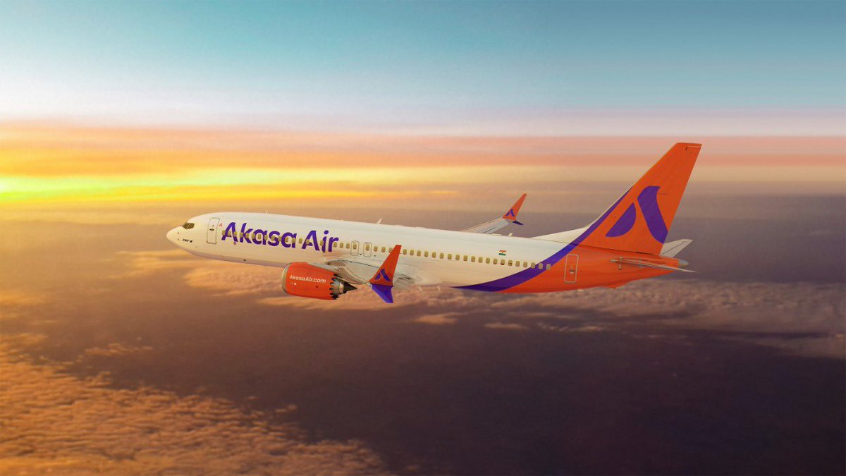 iamadityaghosh's tweet photo. The logo of @AkasaAir https://t.co/6qJpown2Qh