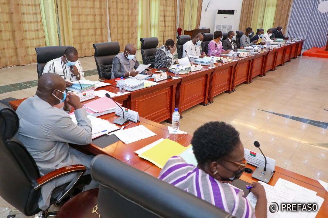 Au conseil des ministres de ce mercredi 22 décembre 2021.