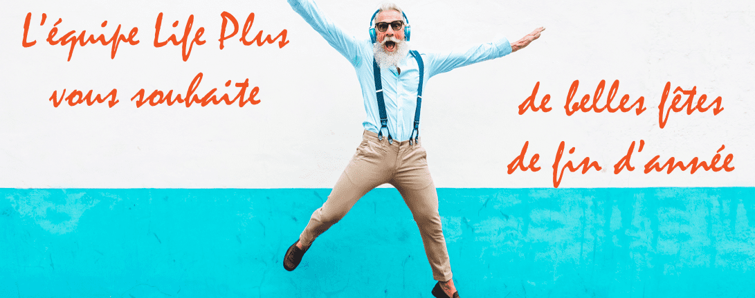 🎉 Toute l'équipe Life Plus vous souhaite de très belles fêtes de fin d'année 🎅 !

Rendez-vous en #2022 pour faire le plein de nouveaux projets, de surprises et d’innovations au service du #bienvieillir !

#longevite #prevention #assistance