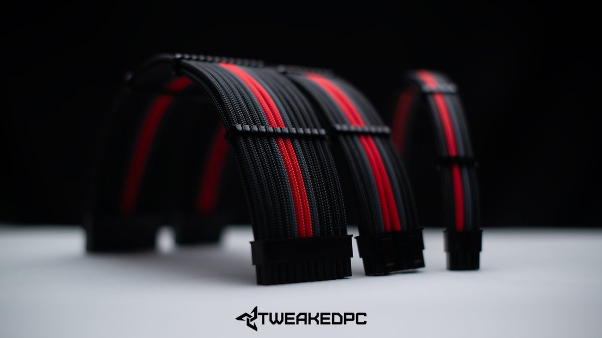 tweakedpc's tweet photo. Tweakedpc Custom Sleeved cables
Black/Cherry Red/Dark Grey 🖤🖤
•Hand made
•Heatshrinkless
•Customizable
•Modular and Extension available
#tweakedpc #customsleevedcablesindia #india https://t.co/hmPzUe4F5W