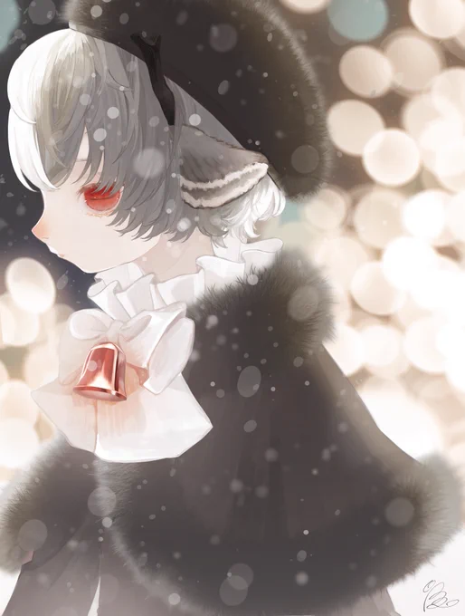 Rudolph the Red-Nosed Reindeer#MerryChristmas2021#冬の創作クラスタフォロー祭#クリスマスイラスト 