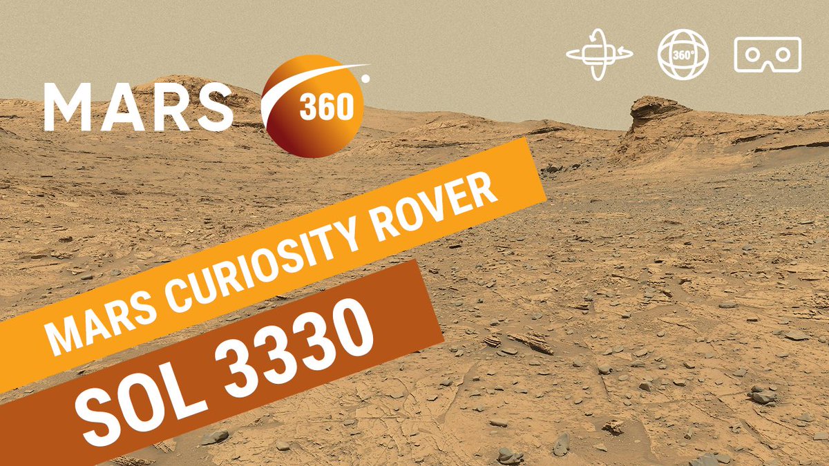 360pano's tweet photo. NASA's Mars Curiosity Rover Sol 3330 (December 18, 2021)
π¬ 360VR video 8K: https://t.co/QBeV7Koocx
π 360VR photo 30K: https://t.co/JGAkwbOhLX
Source images credit: NASA / JPL-Caltech / MSSS / https://t.co/zkt9b4bFI6
#Mars360 #Video360 #360VR #Mars #Sol3330 https://t.co/NS69NOx2bz
