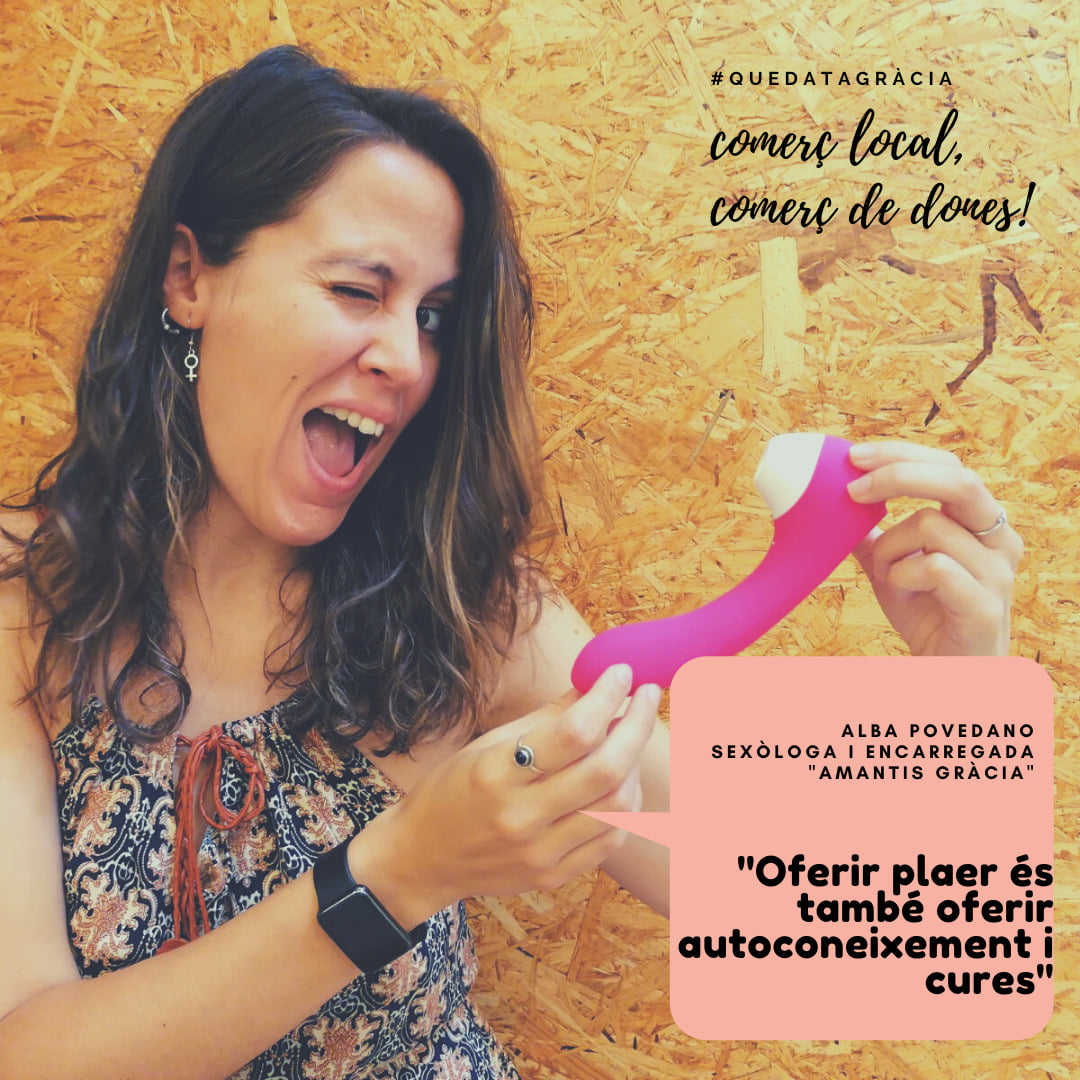 eixtorrent's tweet photo. Confia en el #comerçdeproximitat #comerçdedones!

Aquesta és @sexologymatters , l'encarregada d' @amantis_net #GraciasKast 

Si vols un regal emocionant i que empoderi les dones aquest Nadal... Ves al seu comerç! https://t.co/oUJTkiUE7h