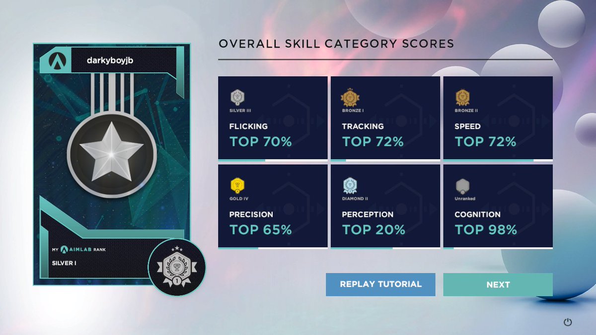 Okay. Where's my Silver Lobby at? This way? Oh okay.
 😂

#AimLabPC