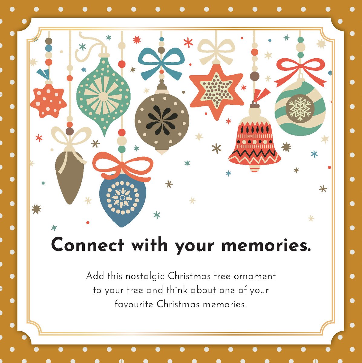 MYBABBO's tweet photo. What is your most favourite or cherished Christmas ornament? Take a picture of it and share it with the hashtag #mybabbo. Who knows we may just give you a personalized one to remember 2021.  #ornaments #meaningful #mybabbo #adventcalendar #everystorymatters #memories #christmas https://t.co/pebKHfRX1Q