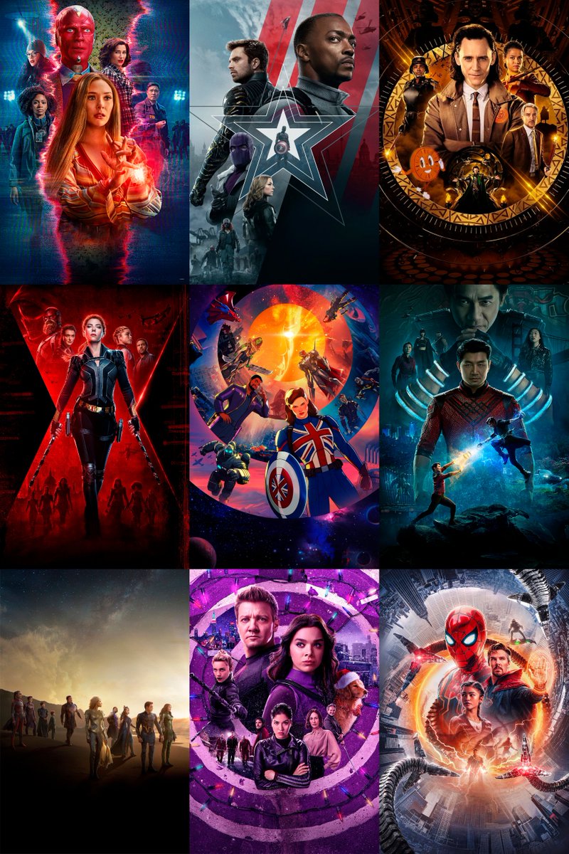 AgentedeMarvel_'s tweet photo. ¡Qué gran 2021 nos ha regalado Marvel Studios! https://t.co/eLsC3fIwup