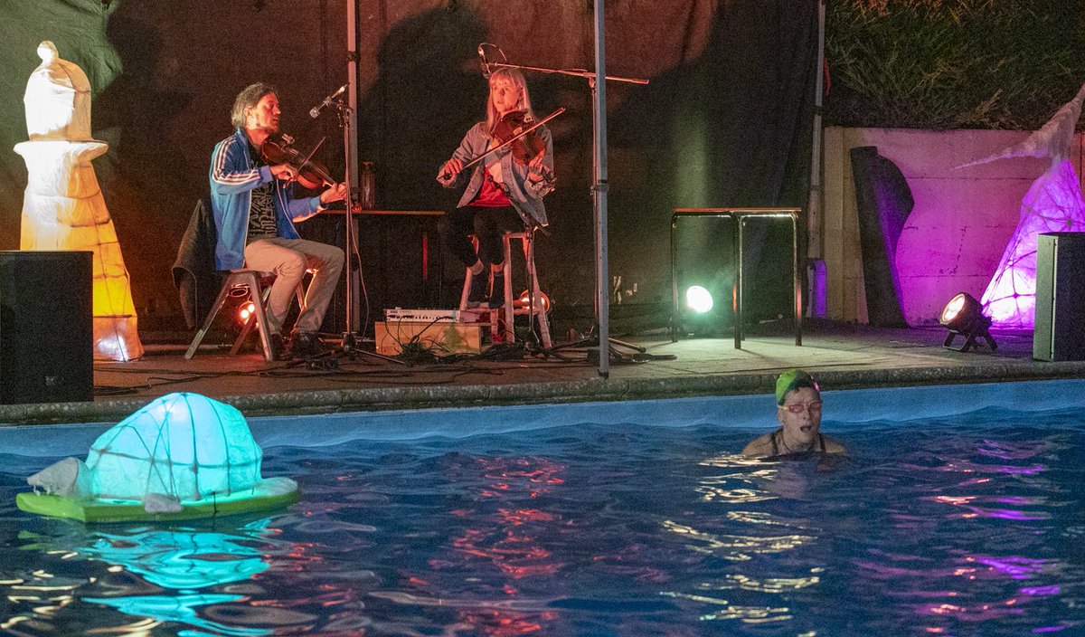 Ruth Clinton and Cormac MacDiarmada were the closing act of the 30 hour endurance swim and performance at Midleton College in Cork in October.

Photo by <a href="/briancregan/">Brian Cregan</a> 

<a href="/artscouncil_ie/">The Arts Council / An Chomhairle Ealaíon</a> <a href="/glucksman/">The Glucksman</a>  <a href="/Vanessadaws/">Vanessa Daws</a>