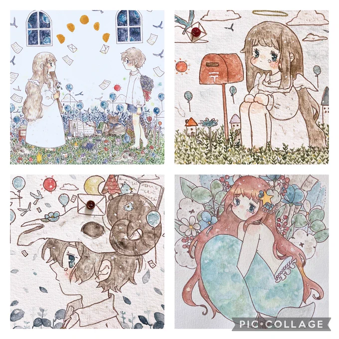 #絵描きさんと繋がりたい 
#冬の創作クラスタフォロー祭り 
今年最後のタグです
RT💕どちらも巡回したいです
誤反応にはお気をつけください🌷 