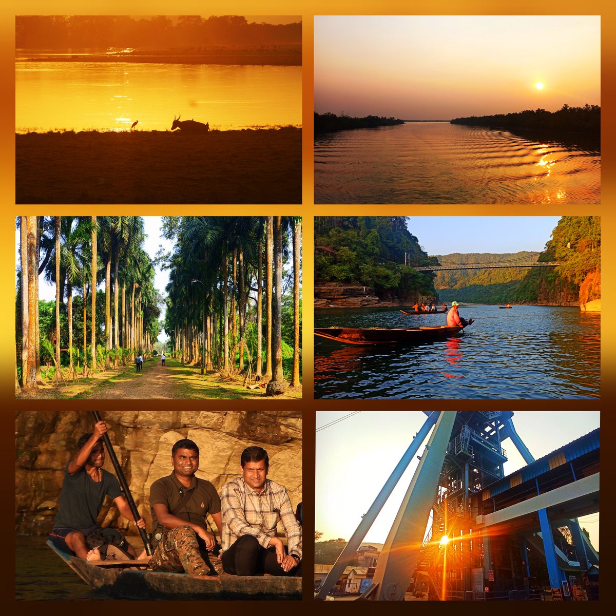 Revti_Raman_IFS's tweet photo. Sunsets are beautiful... Everywhere.
#Beautiful sunsets of 4 states- #Jharkhand #Meghalaya #WeatBengal #Assam
#IFS_Training #2020_Batch https://t.co/utiRpem2cr