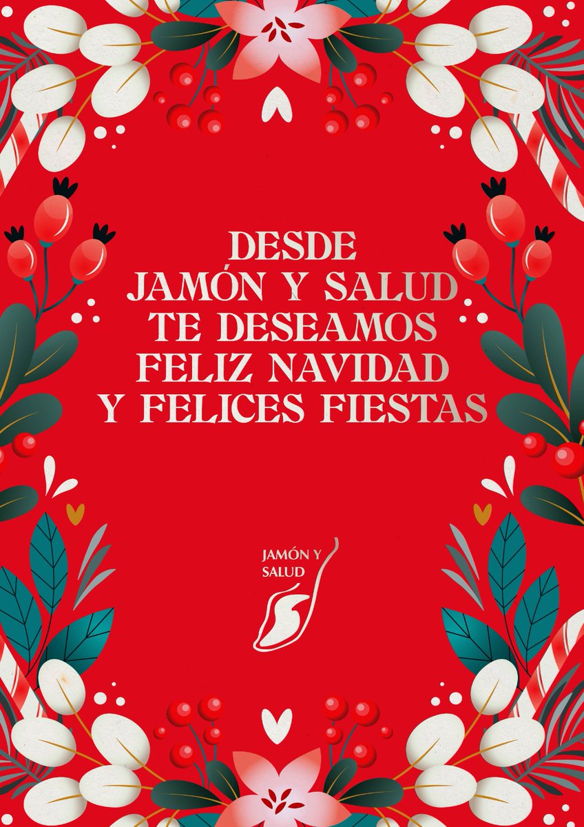 🎄 La familia de JAMÓN Y SALUD y eljamondejuan.com les desea unas felices fiestas junto a los suyos. 

¡Cuídense mucho!