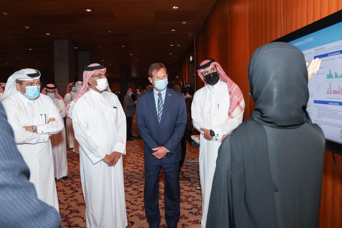 QatarEnergyLNG's tweet photo. #Qatargas hosts the 17th Engineering Forum bringing together more than 400 engineering experts from the oil and gas industry and academia to share their expertise on vital topics concerning the industry. https://t.co/DKb9VH9OqM