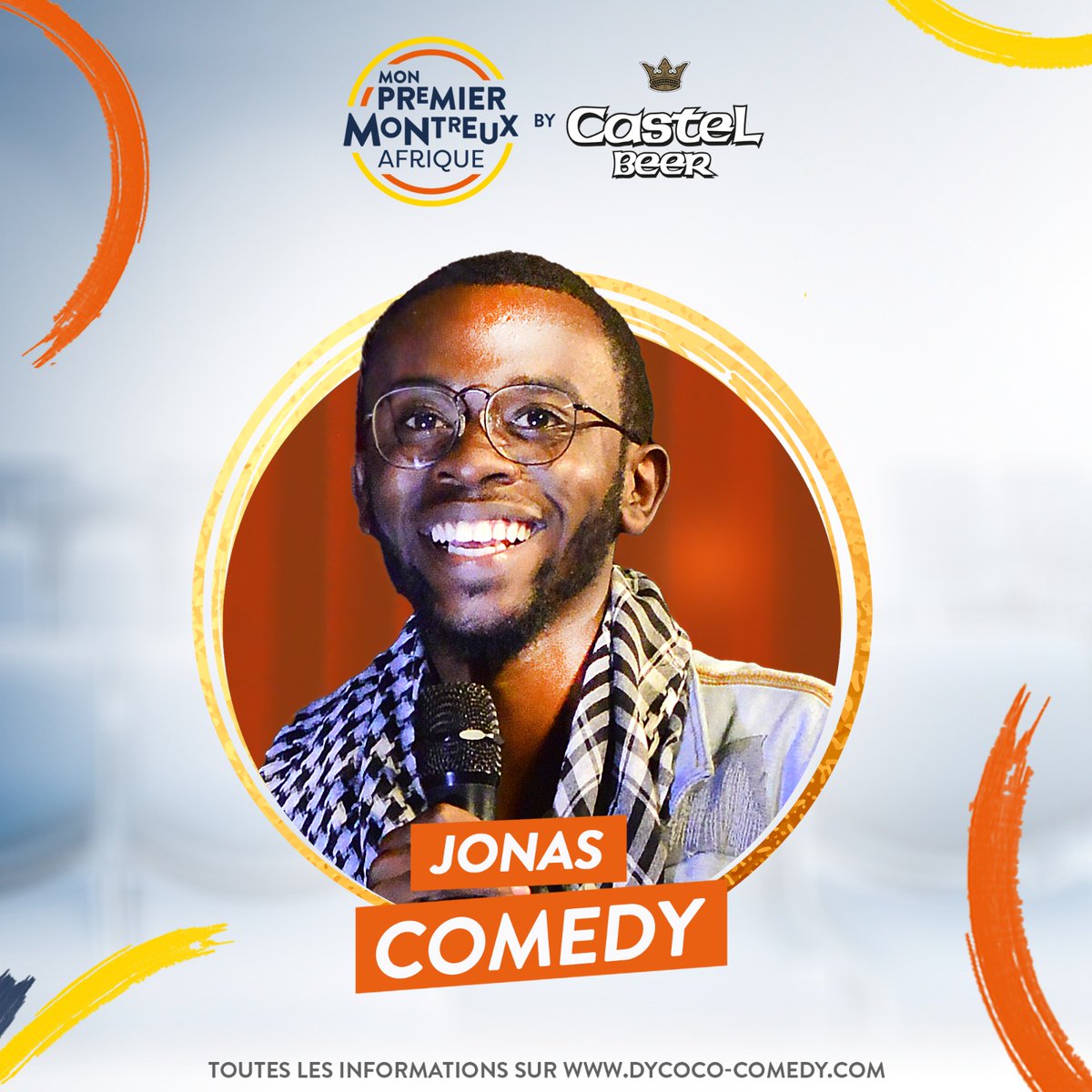 jonas_simba1's tweet photo. Proud proud my God win 
9 pays d'Afrique francophone participants à ce concours Je représente la RDC🇨🇩 +243 @parlementdurire @dycoco.abidjan @montreuxcomedy 
#monpremiermontreuxbycastelbeer 
#castelbeercongo🇨🇩🇨🇩 https://t.co/QMioUxFIUZ