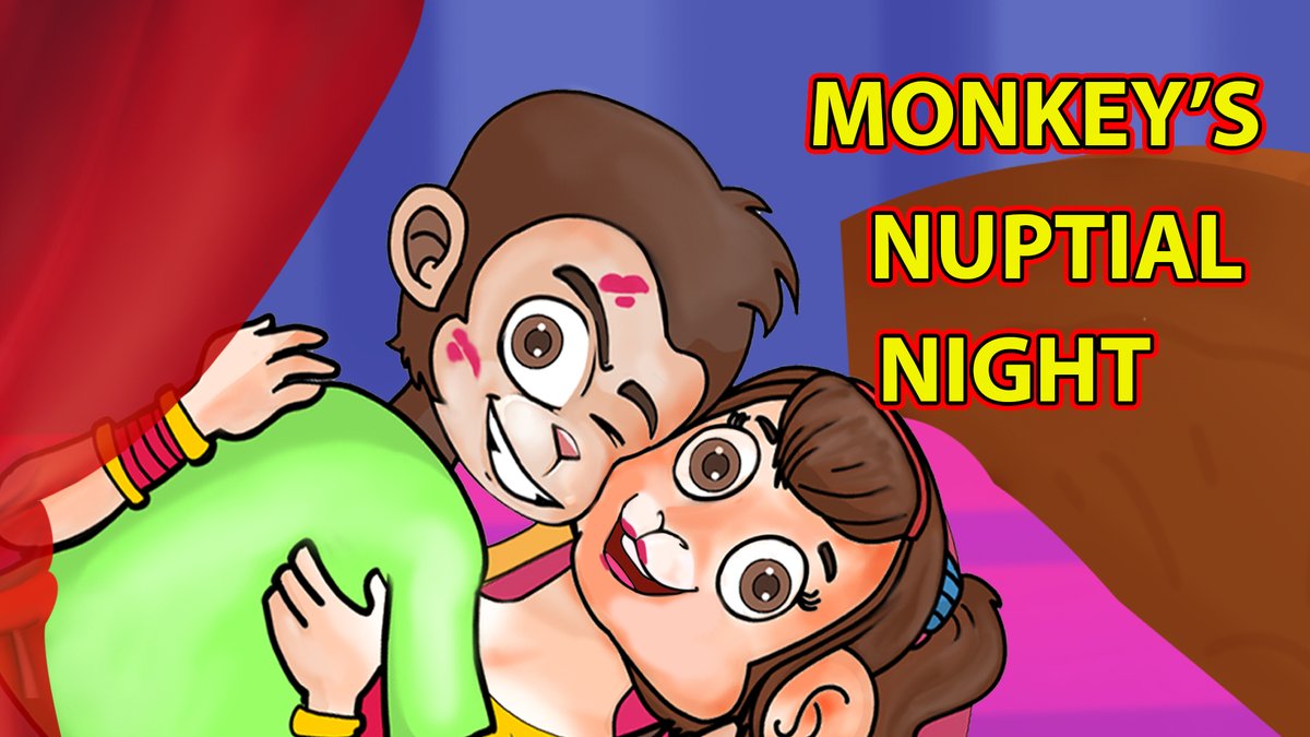 Mct_English's tweet photo. Monkey's Nuptial Night | English Animal Story | English Cartoon

https://t.co/LcfY3rJpJo

#MonkeysNuptialNight #Monkey #EnglishAnimalStory #AnimalStoryInEnglish #NuptialNight #EnglishCartoon #EnglishStory #NewEnglishCartoon #TrendingEnglishCartoon #TrendingEnglishVideo https://t.co/VmmTbtxt93