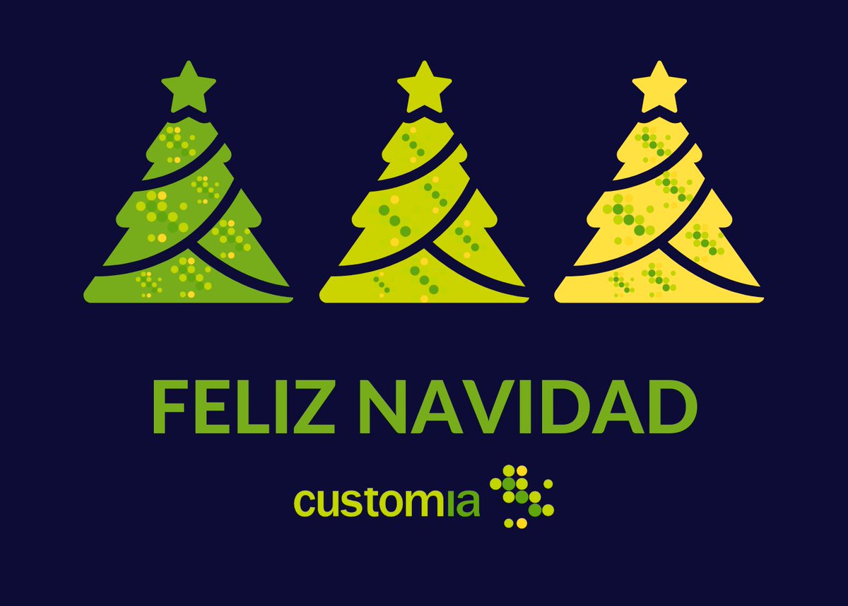 Desde Customia queremos desearos unas muy felices fiestas, se acercan fechas especiales y el espíritu navideño ya se respira en todas partes ✨

¡Gracias un año más por confiar en nuestros servicios y en nuestro equipo!

¡Feliz navidad! 💫🎄🥂