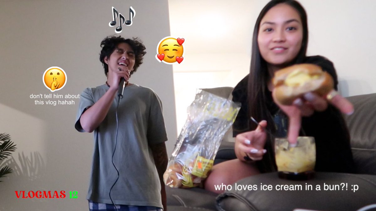 jeorella__'s tweet photo. we bacc 🤪

VLOGMAS 12🎄: me craving lotsa things🍦 + ruzz singing 🤣🥰
https://t.co/ByQuZQXq3l https://t.co/r2Asa9NeXS