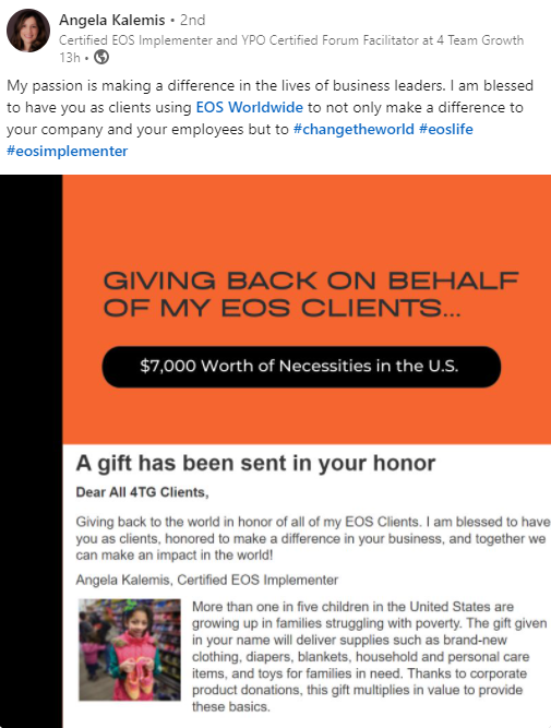 goSimpay's tweet photo. "So thoughtful. Thank you Angela Kalemis and the team at EOS Worldwide and 4 Team Growth for doing everything you can to not only make Simpay and the lives of all #simpayans better but also looking for ways to help out those in need."
Lazaros Kalemis, CEO
#eosworldwide #mysimpay https://t.co/pH8aztzAuN