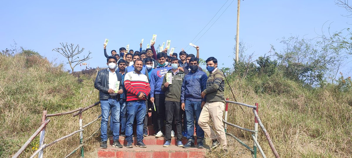 BCCLofficial's tweet photo. Under the Azadi Ka Amrut Mahotsav “Achievements @ 75” initiative, an eco-tourism visit to Gokul Eco-cultural Park and NT-ST mines of BCCL was organized for 38 final year students of Mining Engineering department BIT, Sindri, Dhanbad by Environment Dept. &amp; Lodna Area BCCL. https://t.co/rj8a4gxT4B