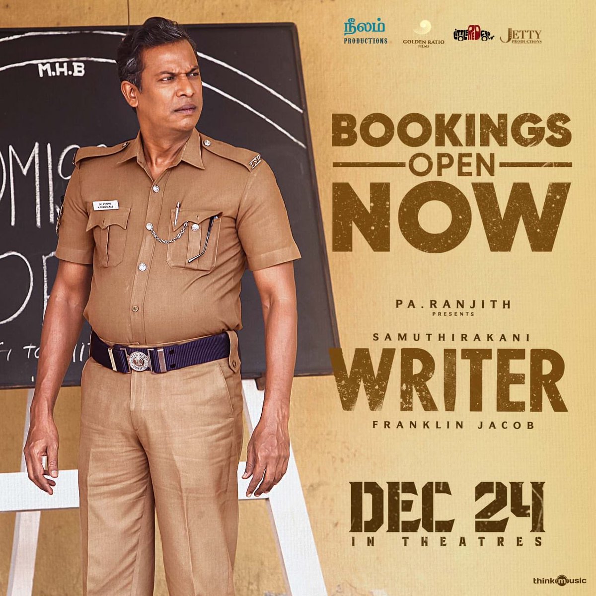 CineTimee's tweet photo. #Writer ! Register Your Seat Now Movie In Theatres December 2️⃣4️⃣th !
Ticket Now :- https://t.co/p6YqFPcFC5
Book My Show :- https://t.co/0gmkZvQaJ2
#WriterFromDec24 ! @thondankani ! @beemji !
#CineTimee ! https://t.co/XzvB6Fj0tp