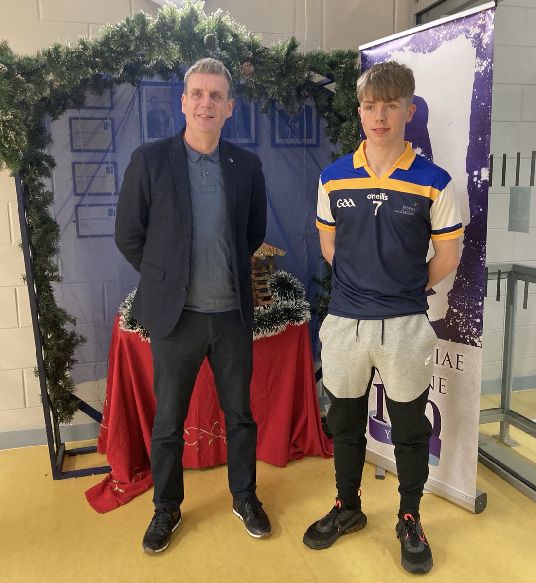 MaristSport's tweet photo. Congratulations to Fionn Tipping on winning a Lennon Cup All-Star. A fantastic achievement for a lad who has represented the school with distinction throughout his time here.  @louthgaa @DkITGAA @DkITSportsSocs @napsofficial @maristdundalk https://t.co/ycfeD6FzkW