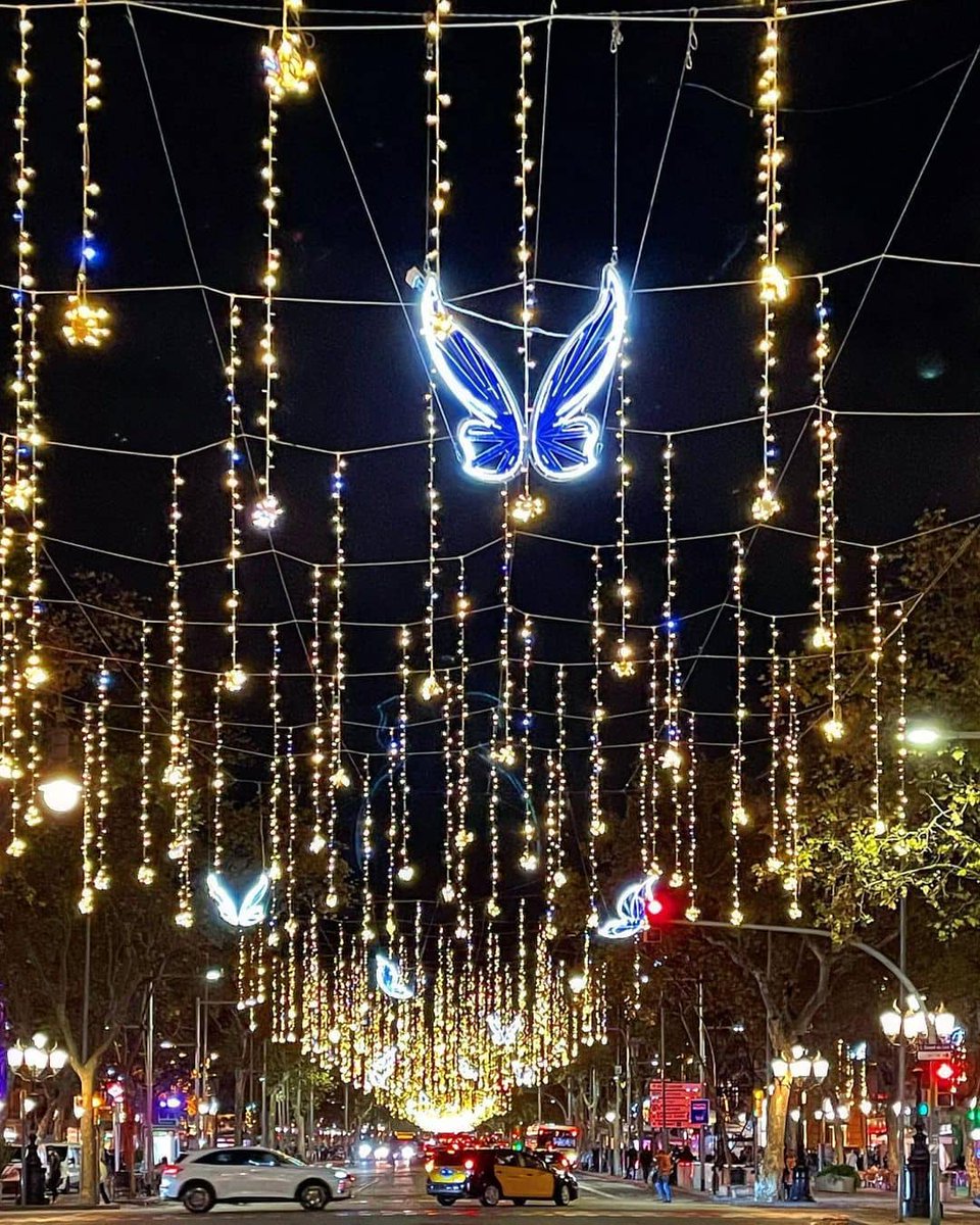 Christmas lights in Barcelona, a visual spectacle that will make you feel the magic of these days . ✨ #BCNmuchmore

📸 <a href="/raisabate/">Raimon Sabaté</a> (IG)
#Christmas #VisitBarcelona #Barcelona
<a href="/VisitBCN_EN/">Barcelona</a>