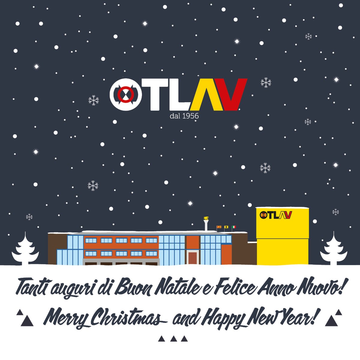 Otlav_spa's tweet photo. #Otlav augura a tutti un #BuonNatale e un Felice Anno Nuovo

#MerryChristmas and #HappyNewYear https://t.co/PN4etAmYxD