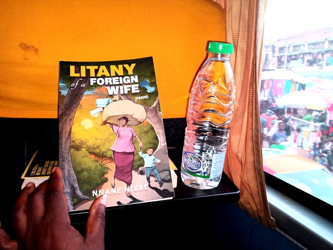 NnaneNtube's tweet photo. Litany of a Foreign Wife Leaving home to an unknown destination.
#travel #BookTour #writivism #Cameroon #poetry #poetrycommunity #writerscommunity #writerslife https://t.co/zvkI5kWdwf