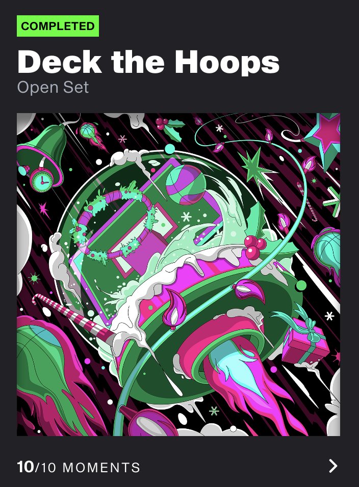 DFMoizoos's tweet image. Wild December continues! After completing my first legendary @nbatopshot set not 10 days ago, #2 is in the books! I'm in love with the artwork on this set 😍 Time to celebrate with my first Twitter giveaway! RT and comment with your TS username for a shot at a LEGENDARY surprise