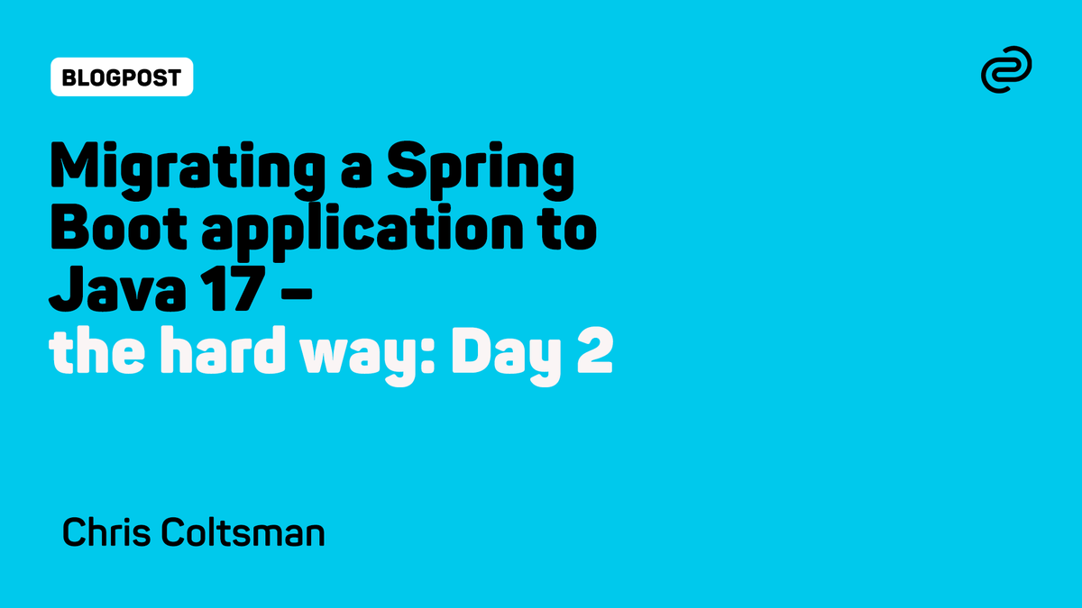 codecentric's tweet photo. On day 2 of their migration journey, @ccoltx and his @springboot application embark on update adventures with Spring Cloud, Spring Data, and Spring Kafka. Will there be a happy ending? Find out in this new blog post: https://t.co/sKXtrVjCWr
#springcloud #springdata #springkafka https://t.co/HiaTOEmJxt