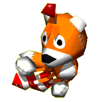 SegaoftheDay's tweet photo. Today's Sega Character of the Day is Tails Doll from Sonic R! https://t.co/p2p8Ky6toQ