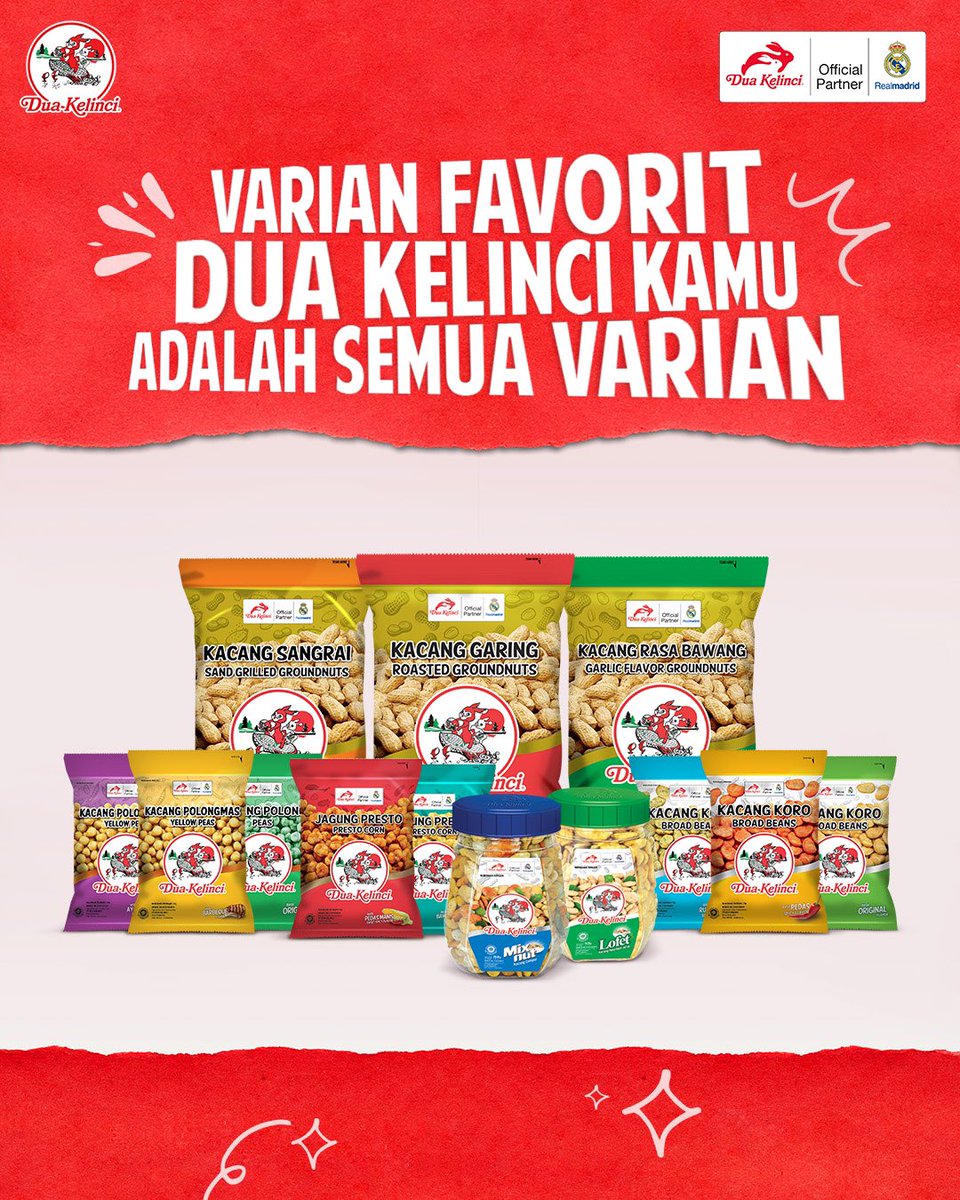 DuaKelinci's tweet photo. Terima Kasih buat Teman Real yang selalu bersama dan selalu melibatkan Kacang Dua Kelinci di setiap Momen Kebersamaannya.
#Bener2TemanReal #TemanKebersamaan #TemanReal #KacangDuaKelinci https://t.co/k09SvW98MI