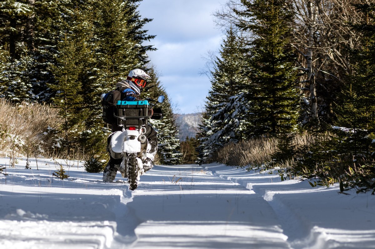 #TM2022読者投稿 
2021年　北海道のとある林道。自撮り。