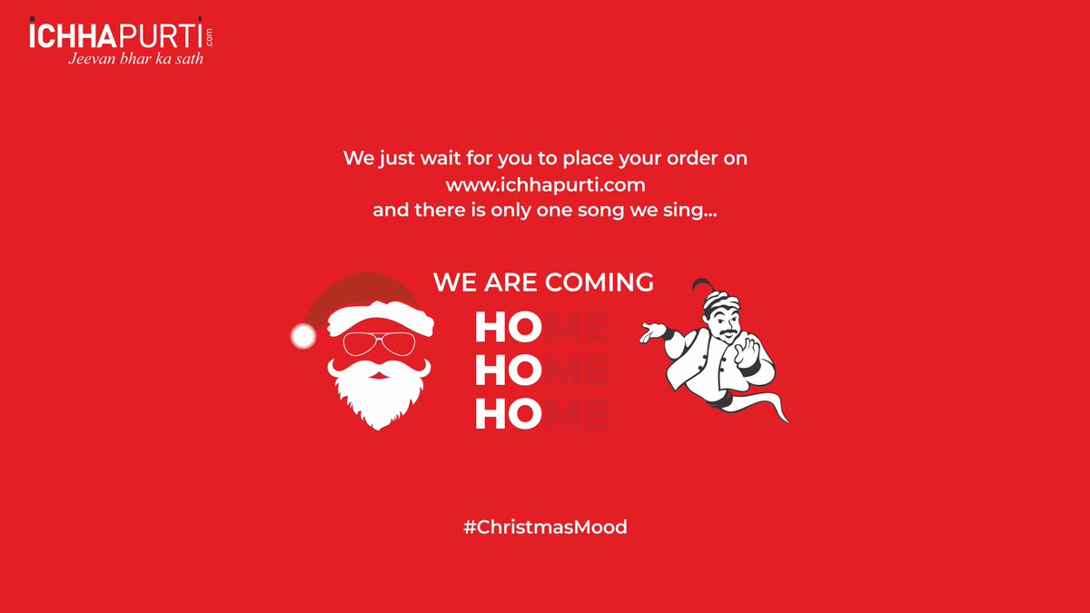ichhapurti's tweet photo. It's Christmas, we also feel like singing! 😍

#Ichhapurti #ChristmasMood #Christmas #DeliveryOnTime #IchhapurtiShopping #IchhapurtiGroup #IchhapurtiOnline #RetailStores #ShopOnline #GroceryShopping #IchhapurtiStores #DigitalIndia #BestPrice #BestProducts https://t.co/gNqDLiiXIq