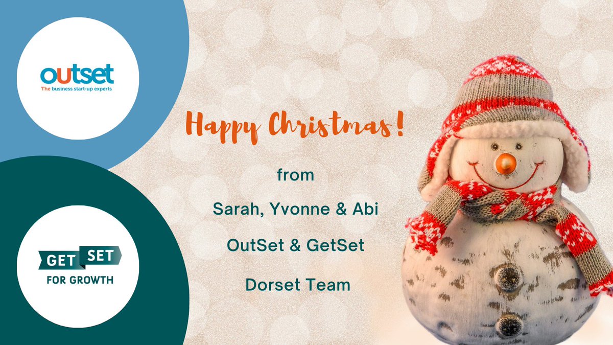 The Dorset team would like to wish you all a great Christmas and New Year holiday as we say goodbye to 2021 and welcome in 2022 😀
#OutsetStartUp #DorsetBusiness