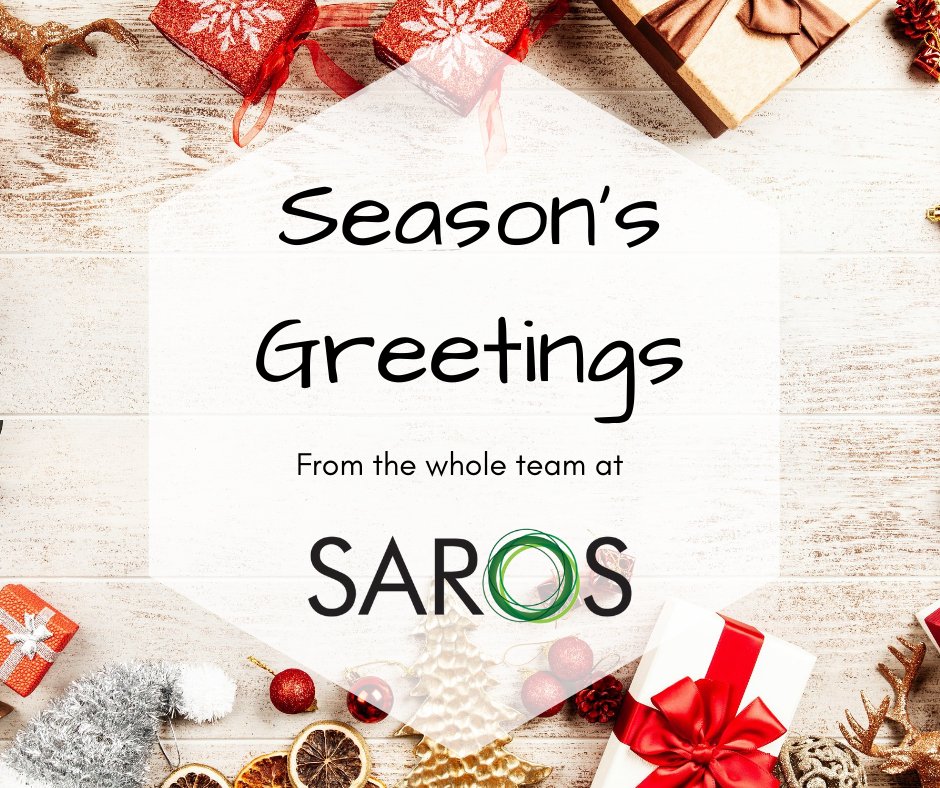 This year at Saros Research, instead of sending chocolates to our clients, we have donated £500 to a charity close to our hearts: <a href="/mssocietyuk/">MS Society UK</a> Happy Healthy Christmas everyone!