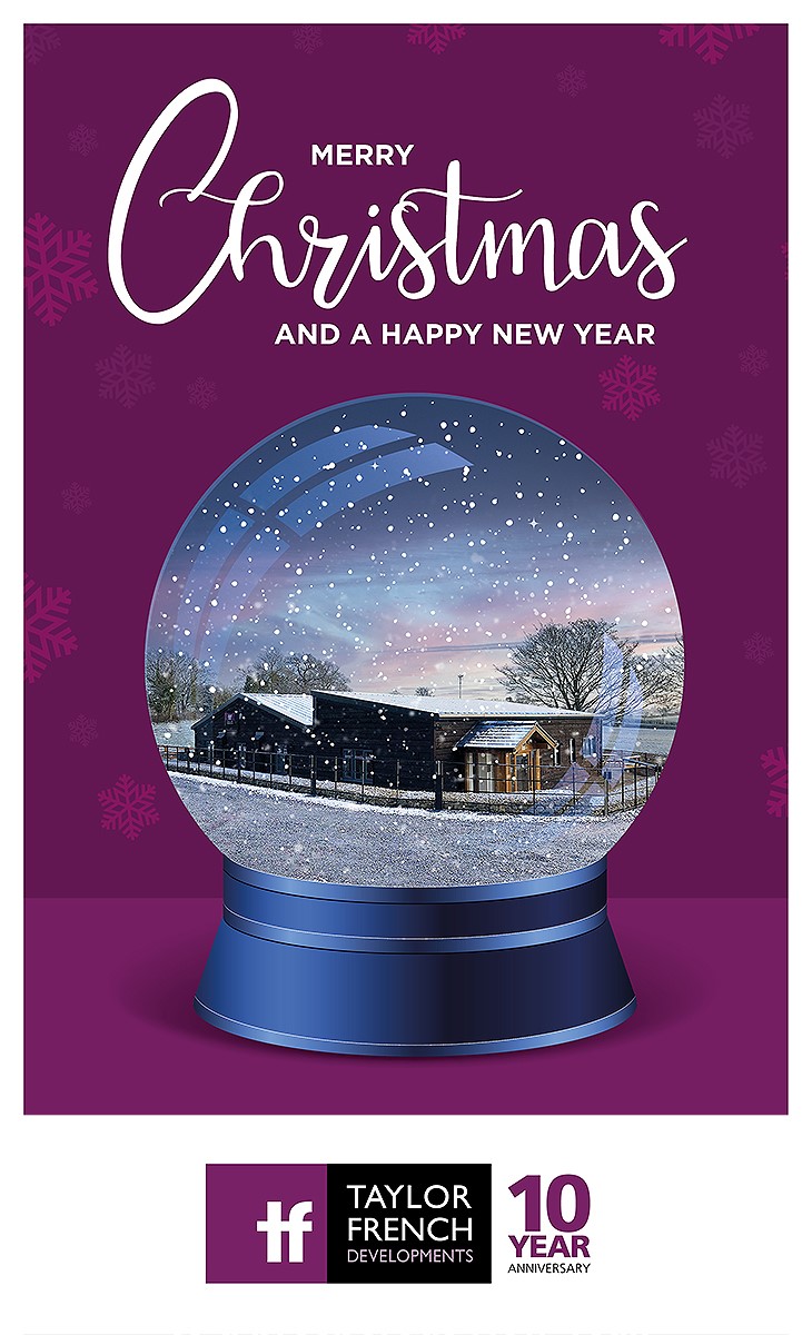 As we near the start of the festive break, we'd like to say Merry Christmas from everyone at Taylor French. Happy holidays and we look forward to working with you in the New Year!
Our offices will be closed from 5pm Thurs 23rd December and will re-open 9am Tues 4th January 2022.