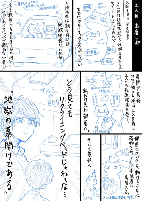 2人帝王切開で産んだレポ漫画 5/8
ここから2人目のレポ漫画です 