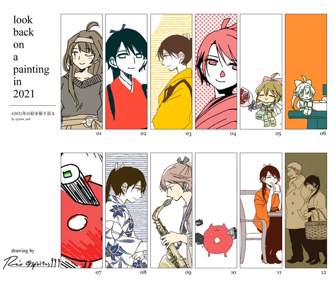 #2021年の絵を振り返る 

艦これ絵で
うきわさんのイロモノ感すごいな
描くだけでもう異質な感じが出る 