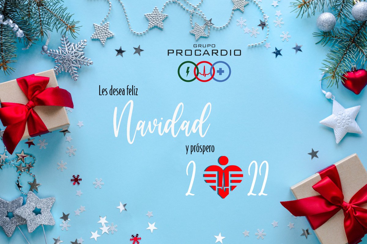 ProcardioForma's tweet image. Desde Grupo Procardio queremos desearle una Feliz Navidad y próspero 2022.

#laluchanosenegocia #dea #rcp #SVB #PrimerosAuxilios #formación