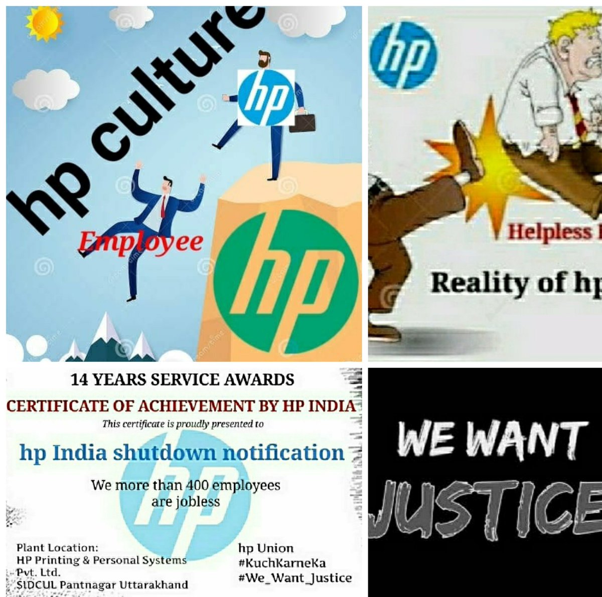 dctripathi0278's tweet photo. @HPEmployees @pushkardhami @HP @PMOIndia @pushkardhami @drhsrawatuk @dm_usnagar
मैं hp pantnagat मैं पिछले 15 सालों से कार्यरत हूँ और hp कंपनी ने मामूली नोटिस देकर बाहर का रास्ता दिखा दिया अब मैं 36 साल की उम्र मैं कहाँ जाऊँ और कौन मुझे  जॉब देगा आपने हमारे लिये क्या सोच रखा है क्या मैं आपसे उम्मीद कर सकता हूँ https://t.co/eYKifBdLpO