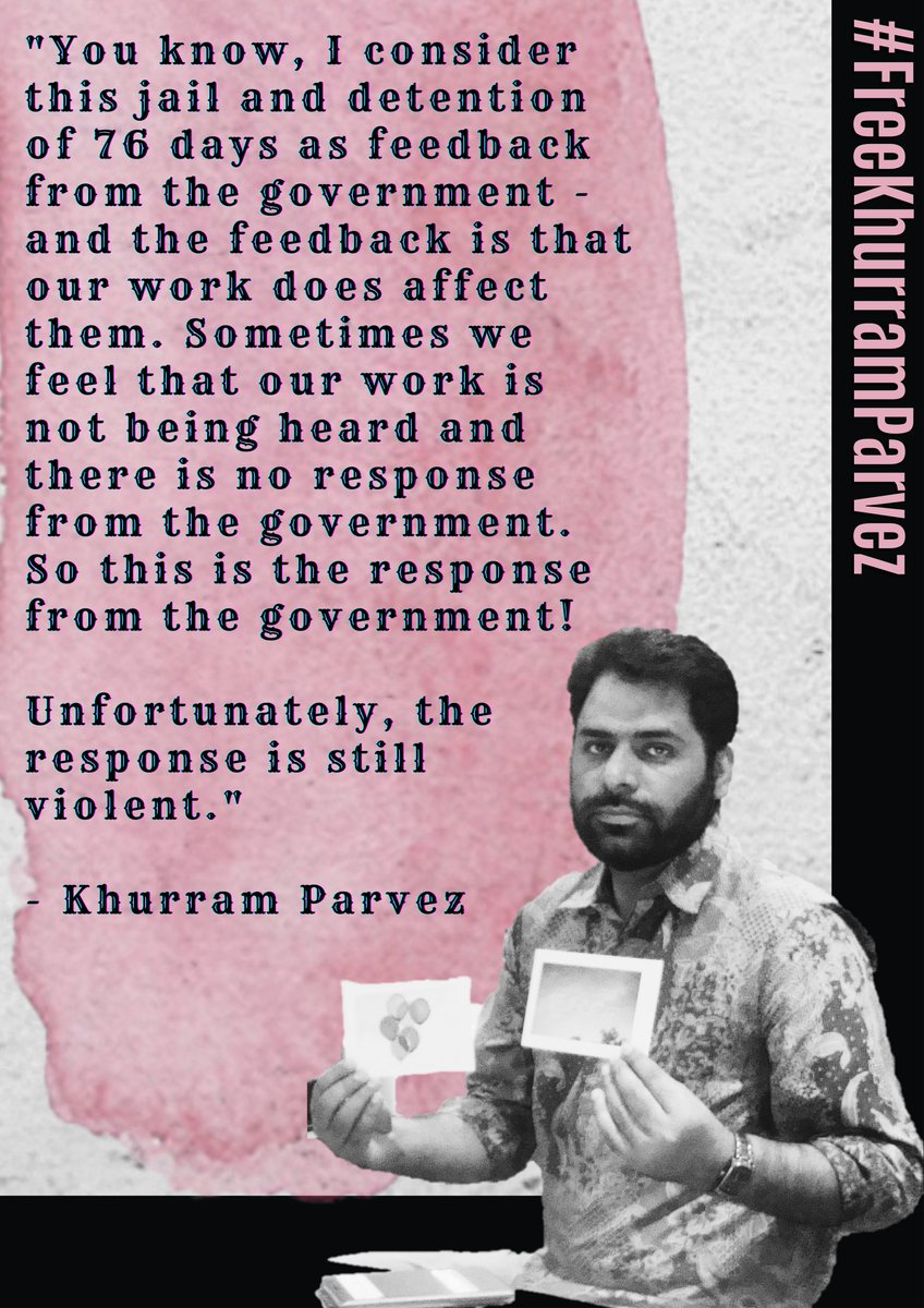 Free Khurram Campaign 2021 tweet media