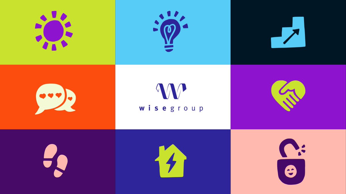 It was a privilege to work with <a href="/wisegroup_se/">The Wise Group</a> on all things brand. Kicking off with a super interesting brand workshop, defining your brand positioning, creating new brand guidelines and some colourful brand assets - we loved every minute! #branding #marketing #39steps #thanks