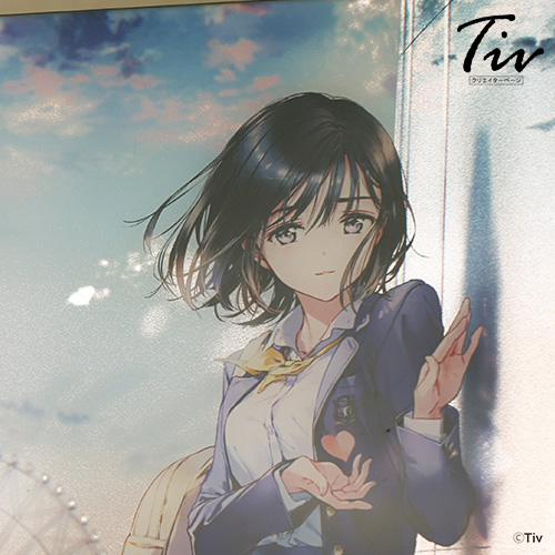 直筆サイン】Tiv アクリルアート 星を追いかけて 直筆サイン