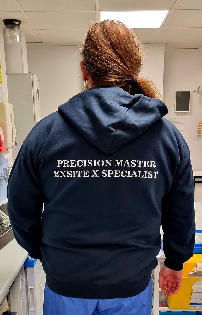Loving my new hoodie!! Feels like Christmas has come early this year 😉😊😍 <a href="/AbbottCardio/">Abbott Cardiovascular</a> #PrecisionMaster #EnsiteXSpecialist