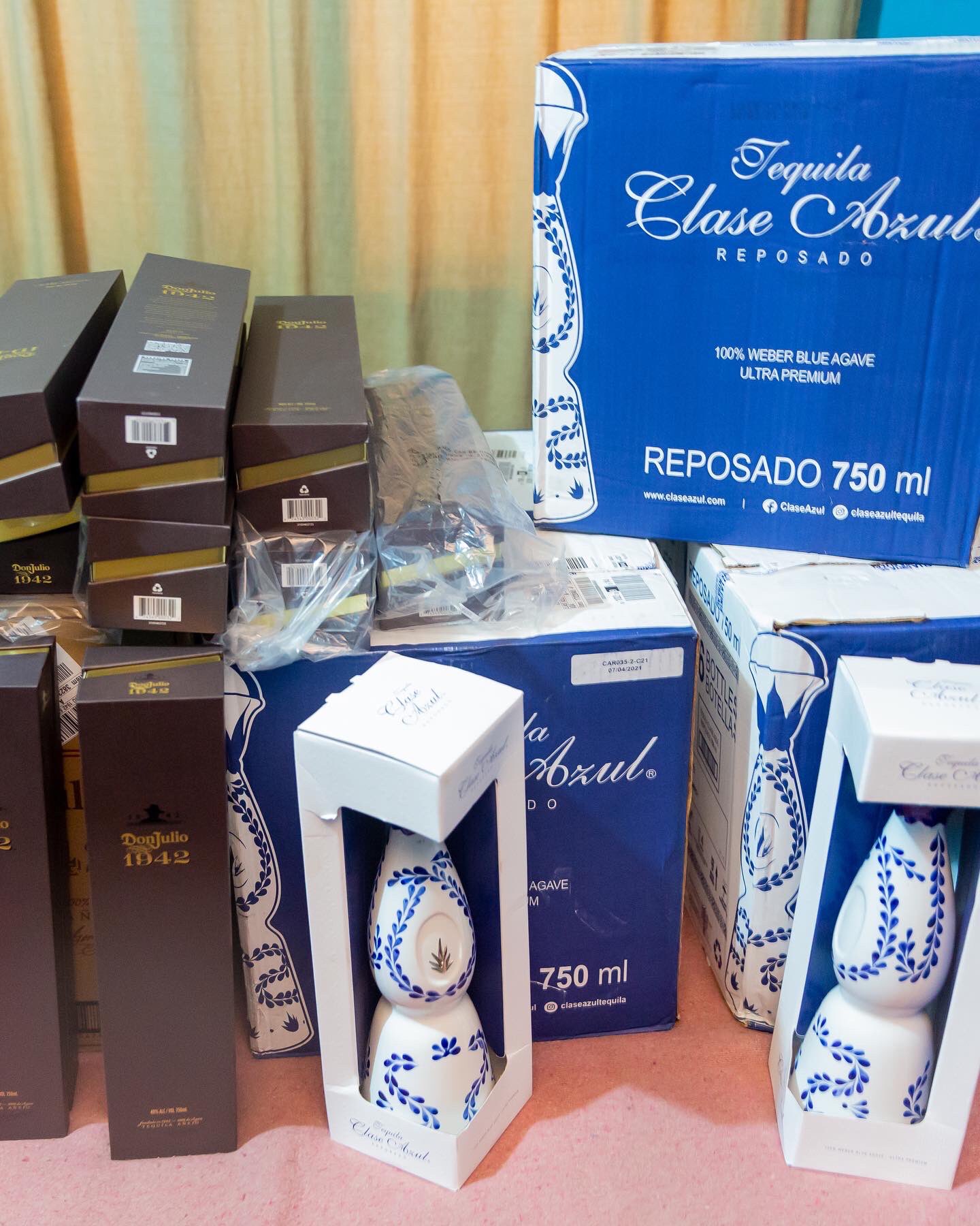 Clase Azul Reposado Tequila Vs Don Julio 1942 Safe Shipping ids