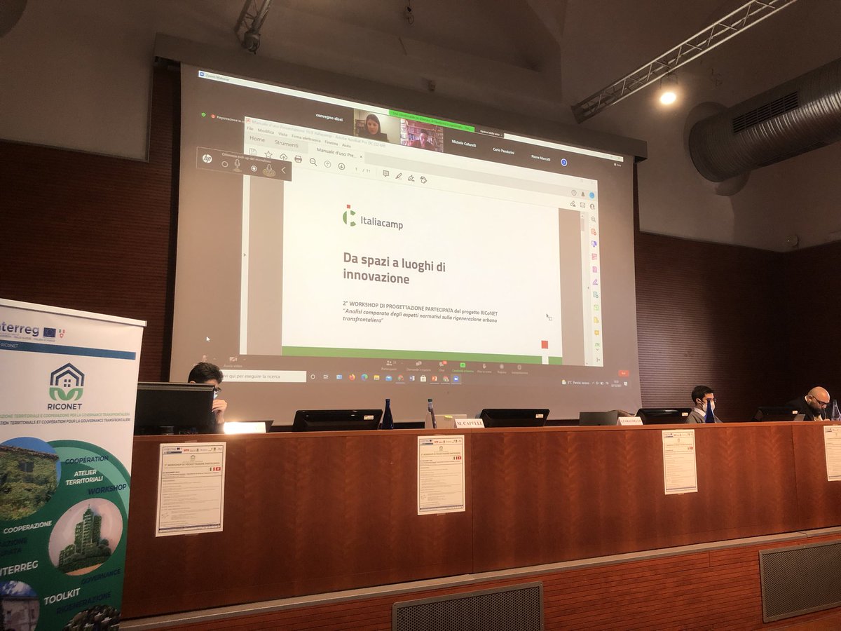 RiCoNETinterreg's tweet image. #RiCoNET #workshop #italiacamp #siinc #finanzadimpatto