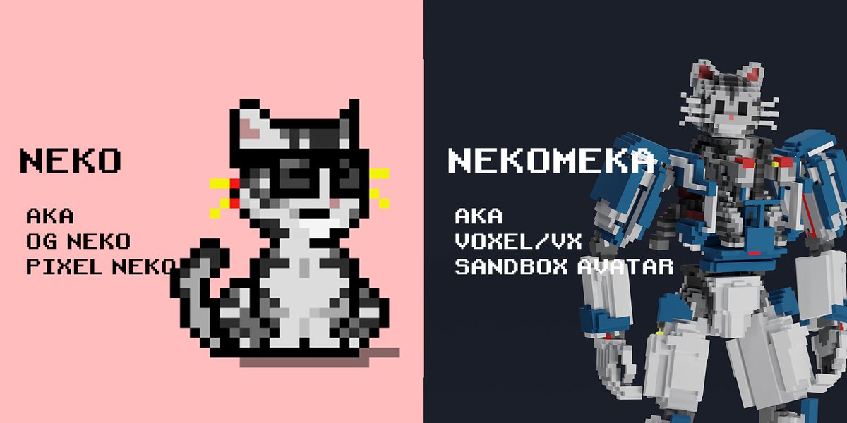 NekoNFT's tweet photo. In preparation for our NEKOMEKA launch on the 22nd Dec, we’ve decided to throw a giveaway.
To enter, simply follow @NekoNFT and like and retweet this tweet.
In [1/2/3] days time, we will choose 3 winners of a NEKO each which will come together with the unclaimed NEKOMEKA quote. https://t.co/5LhmHxWjup