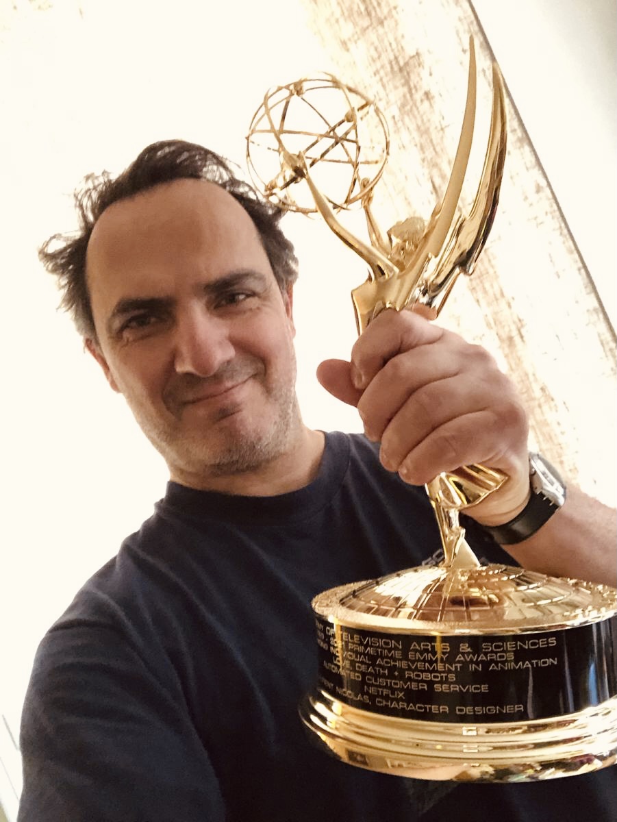therealmeatdept's tweet photo. Thanks @TelevisionAcad and @TheEmmys for having good taste! Shout out to @lovedeathrobots and @netflix. https://t.co/vL8Zn7JEea
